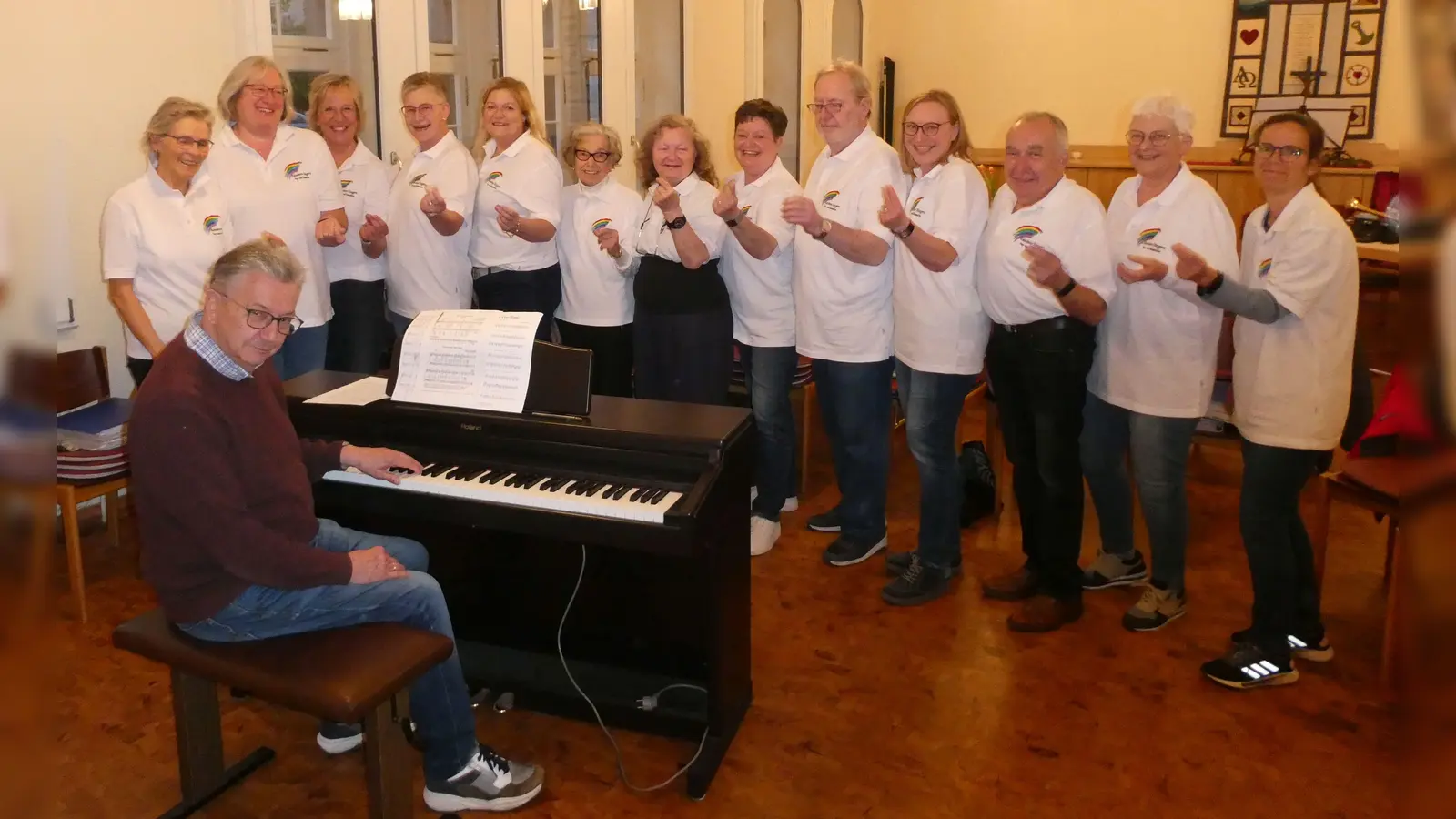 Die Rainbow-Singers würden gern neue Sängerinnen und Sänger begrüßen. (Foto: privat)