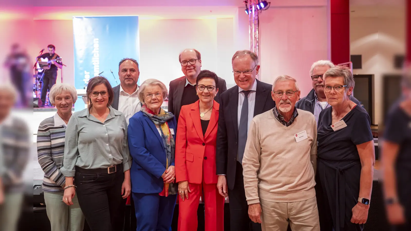 Zum Tag der Ehrenamtlichen ging es nach Hannover. (Foto: Staatskanzlei Hannover)