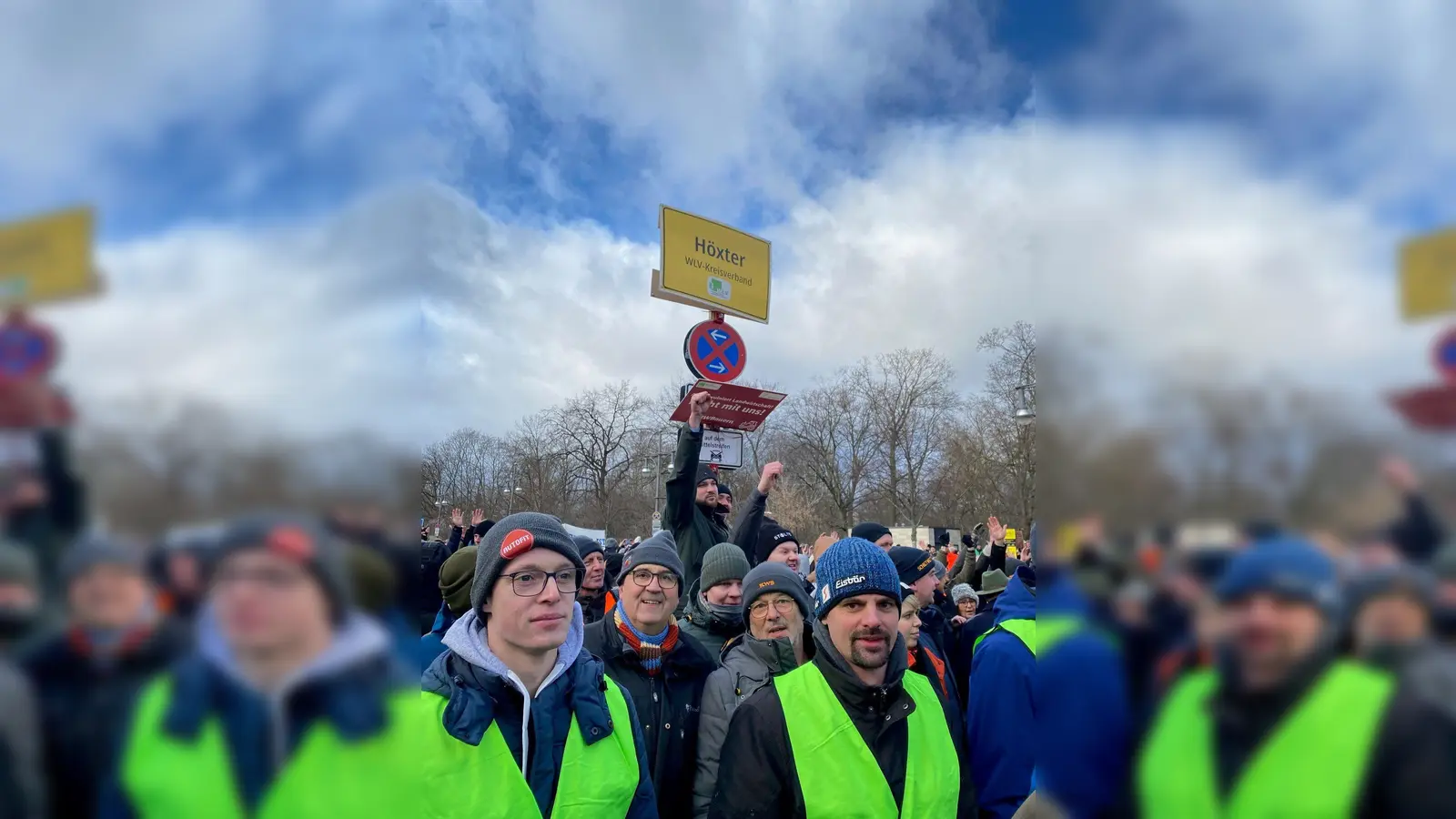 Die bundesweiten Bauernproteste prägten den Jahresbeginn 2024. Viele Landwirte aus dem Kreis Höxter waren bei der Großdemonstration in Berlin am 15. Januar 2024 dabei. (Foto: WLV)