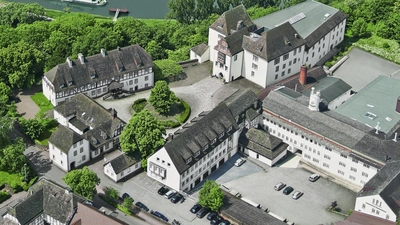 Die Schlossanlage aus der Luft. (Foto: privat)