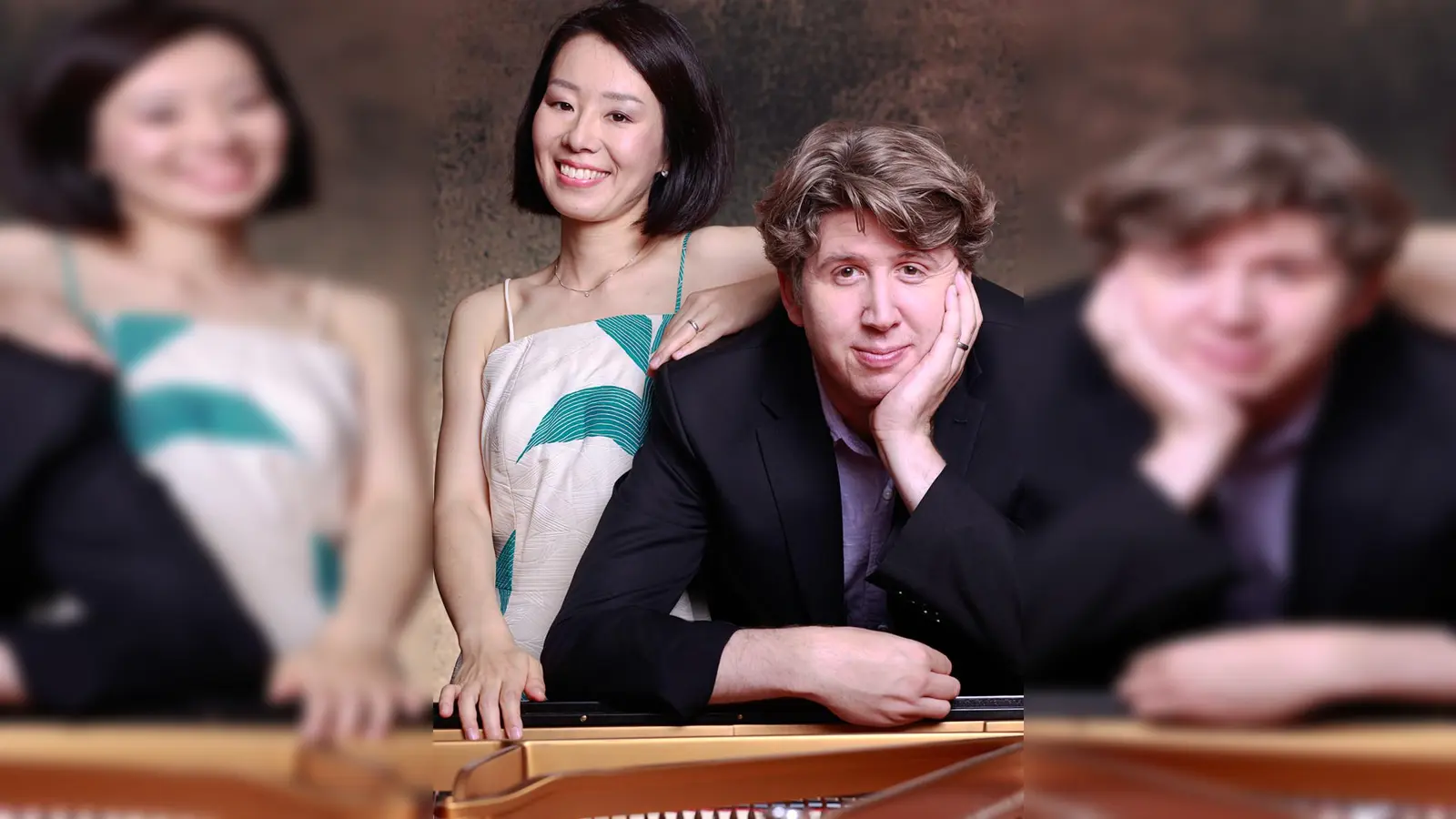 Die Berliner Pianisten Norie Takahashi und Björn Lehmann. (Foto: Uwe Arens)