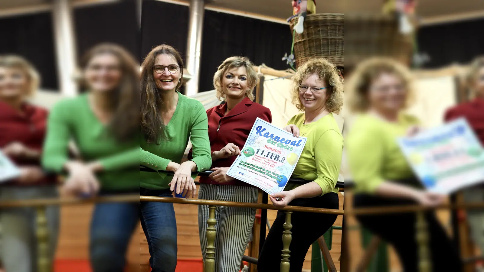 Die Organisatorinnen des Abends (v.l.): Anja Hüffmeier, Corinna Beier und Beate Göke. (Foto: privat)