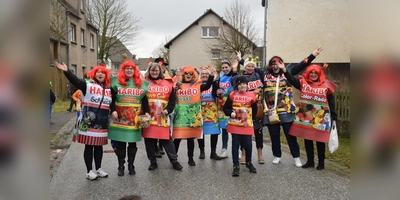 Straßenkarneval erobert Höhendorf. (Foto: Marc Otto)