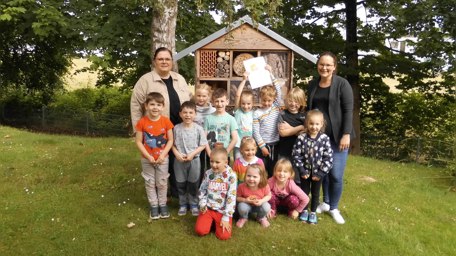 Große Freude über die fünfte Re-Zertifizierung. (Foto: privat)