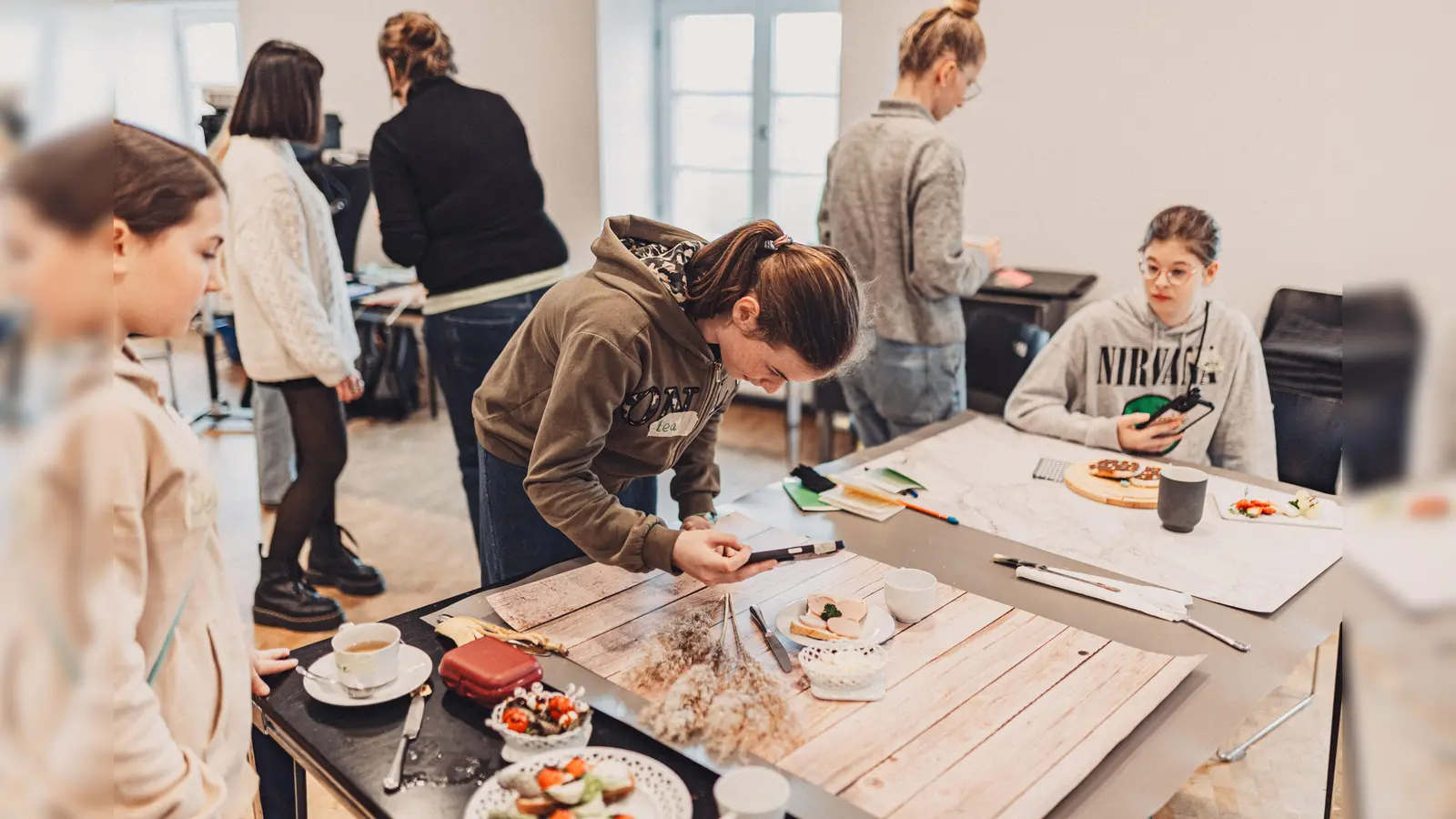 Im Workshop. (Foto: Claudia Warneke)