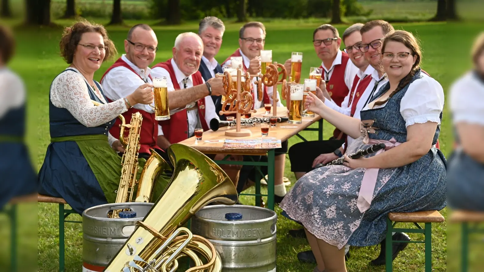 Die Wies&#39;n Zeit Lüchtringen darf als eines der größten Oktoberfeste in der Region betrachtet werden. (Foto: privat)