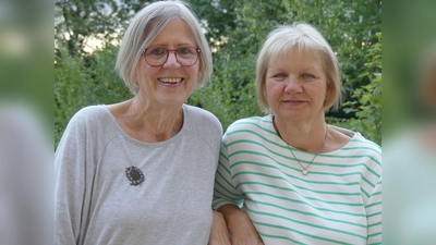 Kursleiterinnen Ulrike Menn und Monika Gertel-Schulz. (Foto: Hospizbewegung)