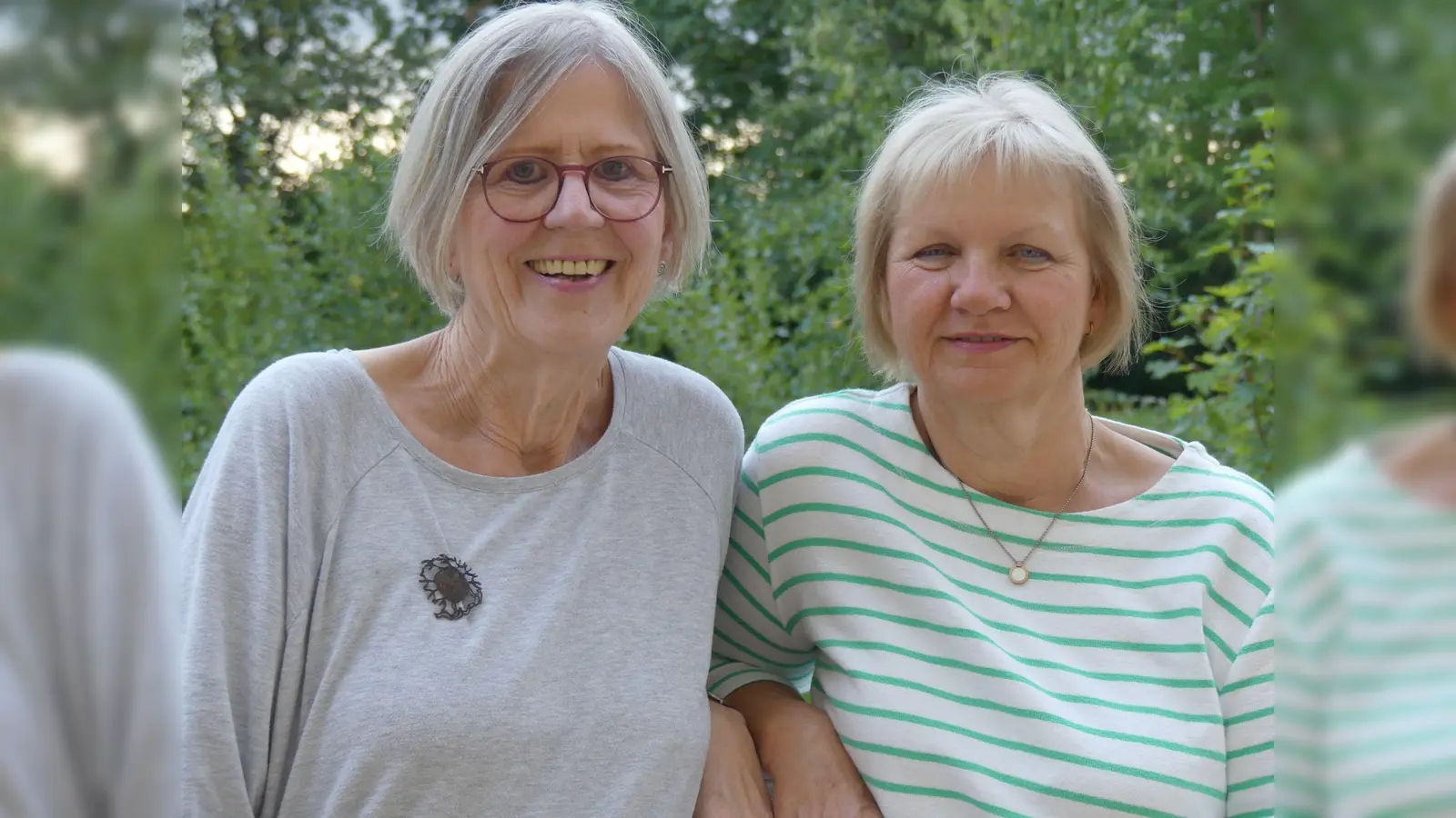 Kursleiterinnen Ulrike Menn und Monika Gertel-Schulz. (Foto: Hospizbewegung)