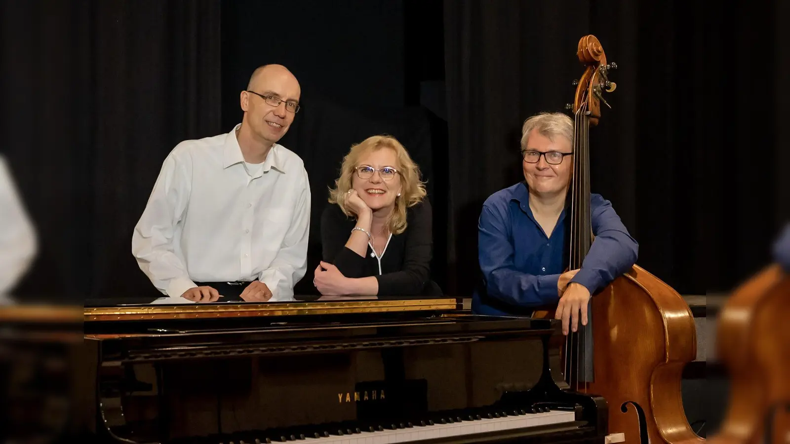 Das Jazz-Trio „Spielraum”. (Foto: Dietmar Lorenz)