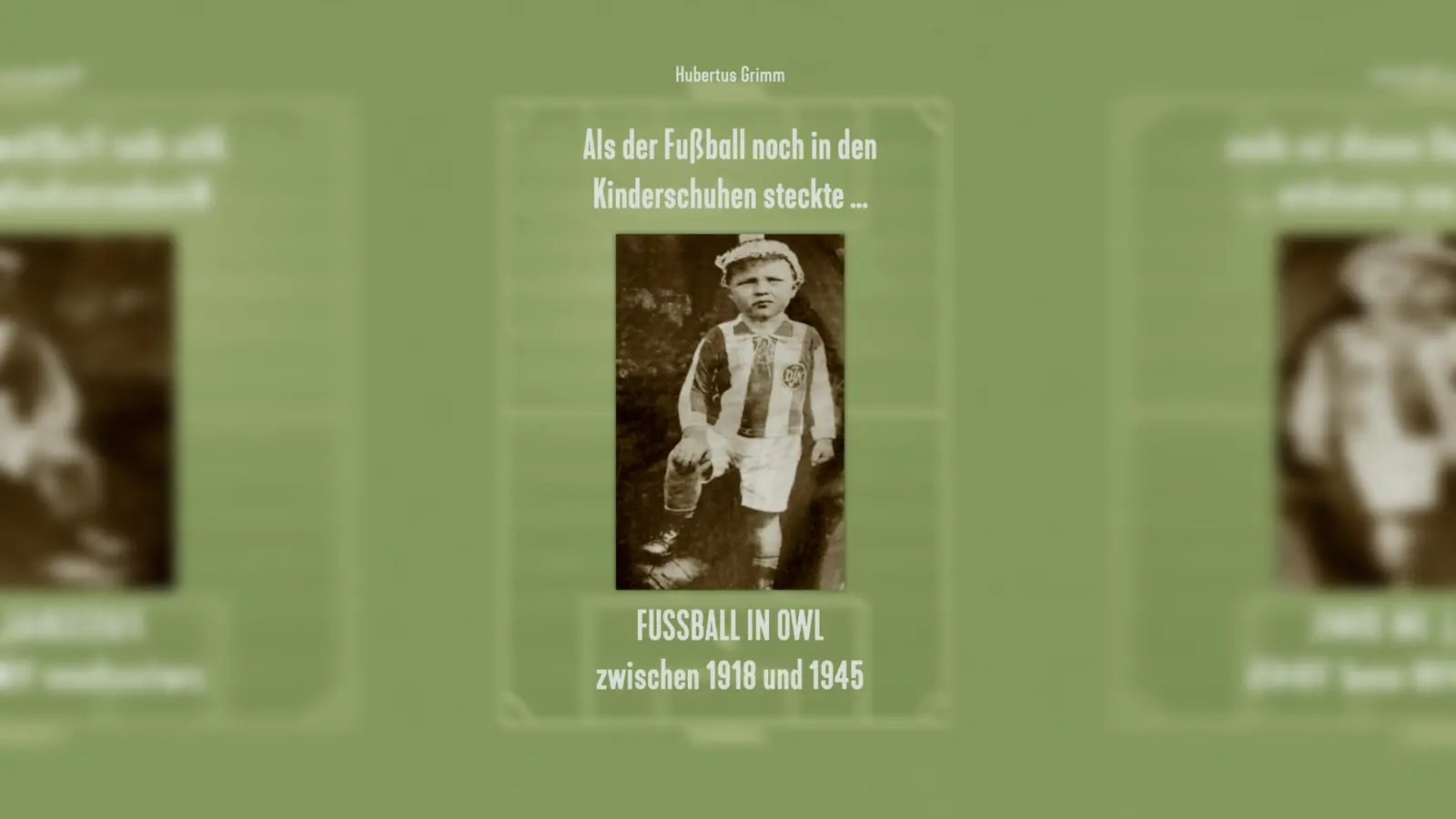 Buch zur Geschichte des Fußballs. (Foto: Hubertus Grimm)