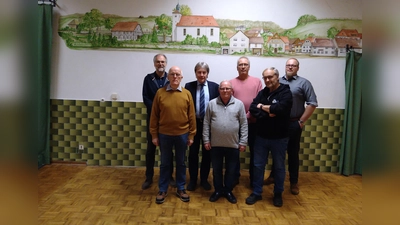 V.l.: Dirk Ihmor, Wilhelm Ortmann, Elmar Hüpping, Alwin Frommann, Markus Buthe, Uwe Namnick und Maximilian Klick. (Foto: privat)