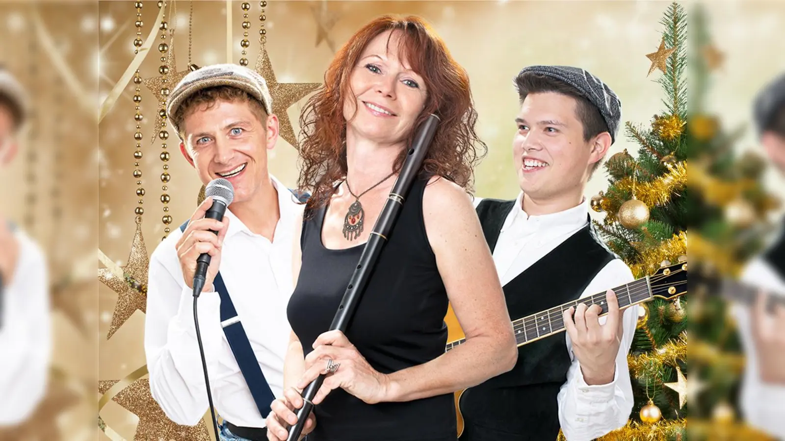 „Irish Christmas“ - die fröhlich-festliche Weihnachtsshow kommt nach Holzminden. (Foto: Konzertbüro Woodwind & Steel)